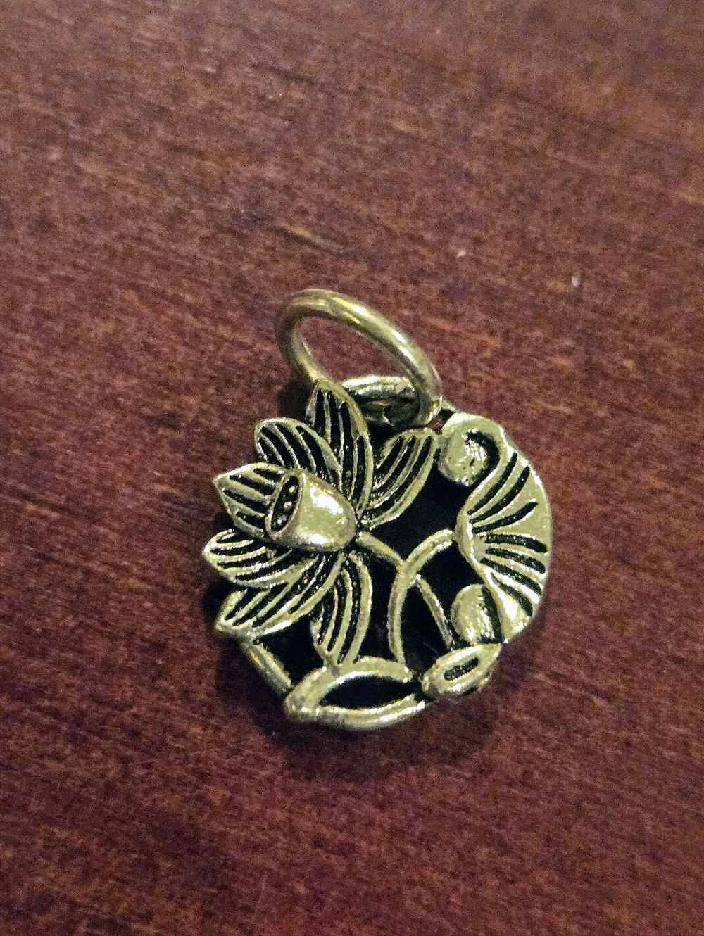 Sterling Silver Daffodil Charm NWOT